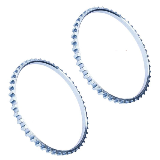 ABS RELUCTOR RING FOR FORD TRANSIT MK7 2.2 TDCI FWD BRAKE DISCS REAR LEFT AND RIGHT 76607 2 PCS