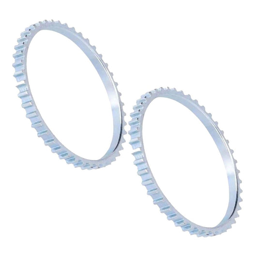 ABS RELUCTOR RING FOR FORD TRANSIT MK7 2.2 TDCI FWD BRAKE DISCS REAR LEFT & RIGHT 76607 2 PCS