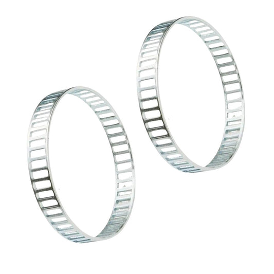 ABS RELUCTOR RING FOR JAGUAR S-TYPE 46 WINDOW TYPE (1999-2007) REAR LEFT AND RIGHT XR842609, C2C22868 2 PCS