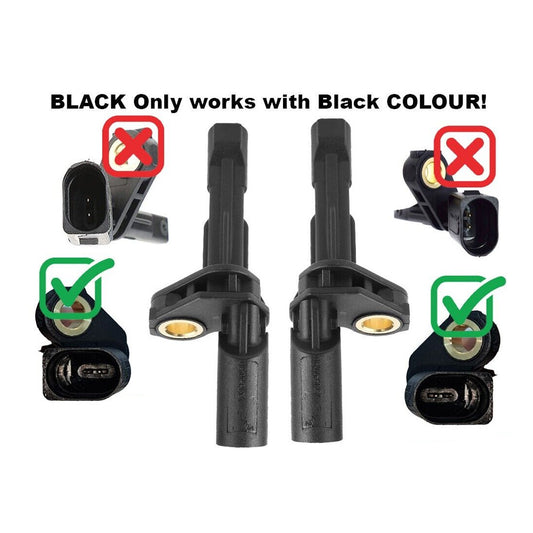 ABS SENSOR FOR AUDI VW GOLF MK5 2.0 SEAT SKODA REAR LEFT & RIGHT 1K0927807 , 1K0927808 2 PCS