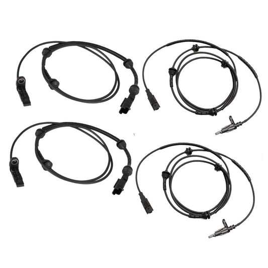 ABS SPEED SENSOR FOR CITROEN C6 PEUGEOT 407 (2004-2007) 1.6 2.0 2.2 HDI FRONT AND REAR 4545G7 4545G6 4 PCS
