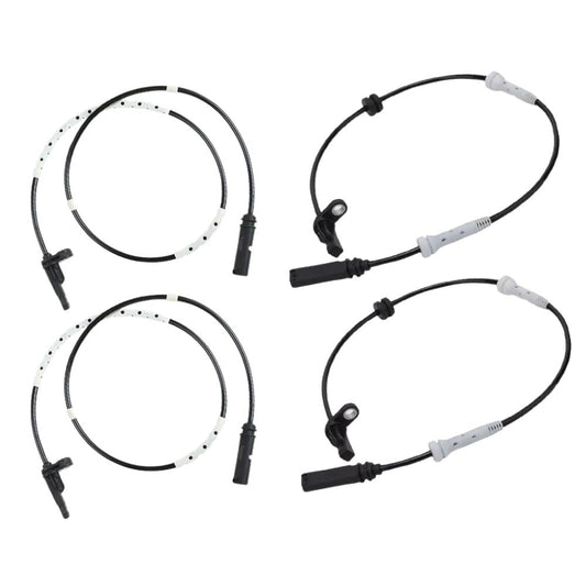 ABS SPEED SENSOR FOR BMW 1 2 3 4 F20 F21 F22 F87 F30 F80 F31 FRONT AND REAR 34526791224 34526791226 4 PCS
