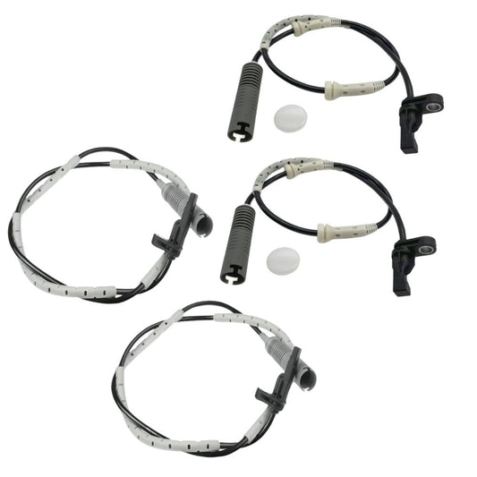 ABS SPEED SENSOR FOR BMW 1 & 3 SERIES E81 E90 E91 (2005-2014) FRONT AND REAR LEFT AND RIGHT 4 PCS