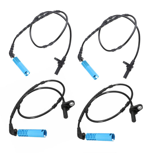 ABS SPEED SENSOR FOR BMW X3 E83 (ALL MODELS) FRONT & REAR 34523405906 34523405907 4 PCS