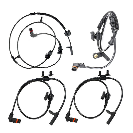 ABS SPEED SENSOR FOR CHRYSLER 300C (2004-ON) DODGE CHALLENGER FRONT & REAR 4 PCS