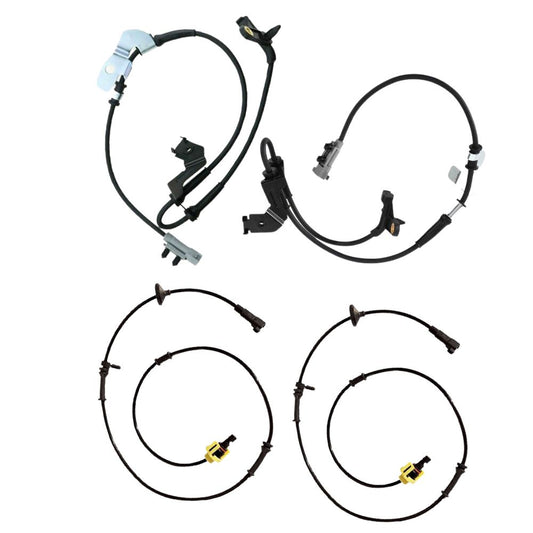 ABS SPEED SENSOR FOR CHRYSLER GRAND VOYAGER 2000-2008 DODGE CARAVAN FRONT AND REAR 4683470AB 5086651AA 4 PCS