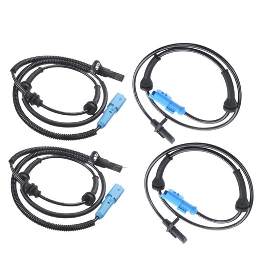 ABS SPEED SENSOR FOR CITROEN C-ELYSEE C3 DS3 CACTUS PEUGEOT 207 208 301 2008 FRONT AND REAR 4 PCS