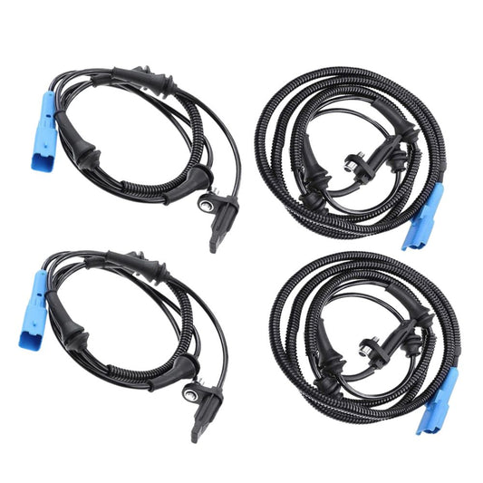 ABS SPEED SENSOR FOR CITROËN C5 C6 PEUGEOT 407 508 FRONT AND REAR 4 PCS