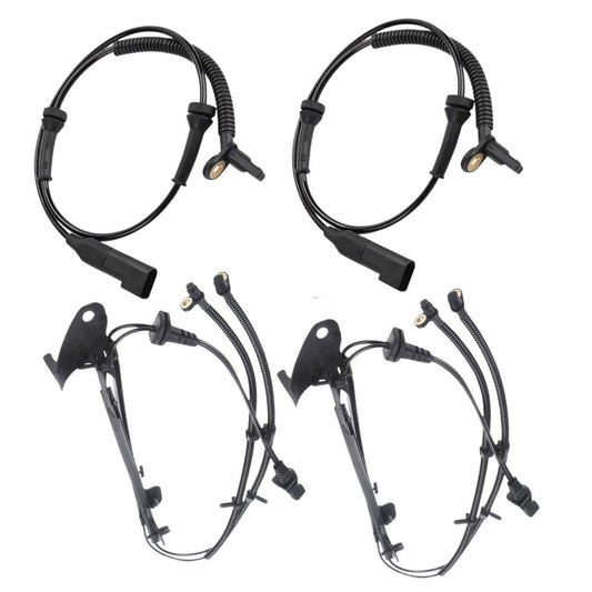 ABS SPEED SENSOR FOR FORD FIESTA MK V FUSION JU MAZDA MAZDA2 DY 2002-2012 FRONT AND REAR 4 PCS