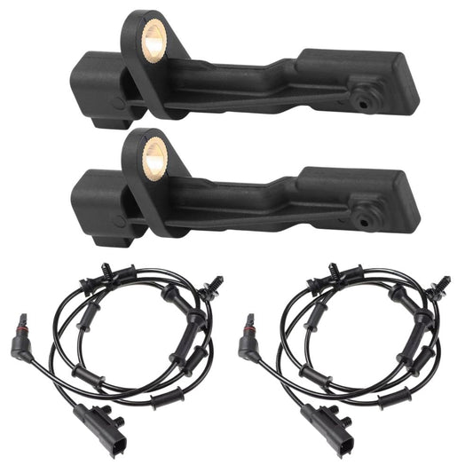 ABS SPEED SENSOR FOR Jeep Compass Wrangler Cherokee Dodge Nitro 2.8CRD FRONT AND REAR 68003281AA 52125003AB 4 PCS