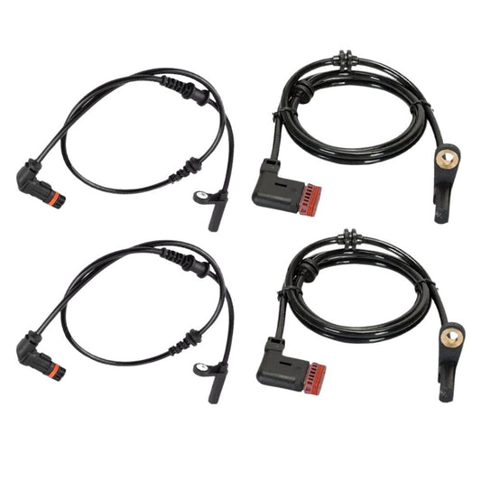 ABS SPEED SENSOR FOR MERCEDES-BENZ C-CLASS W204 C204 S204 01.2007 FRONT AND REAR 4 PCS