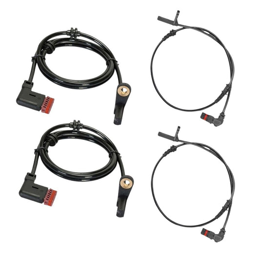 ABS SPEED SENSOR FOR MERCEDES-BENZ C-CLASS W204 C204 S204 01.2007 FRONT AND REAR LEFT AND RIGHT 4 PCS
