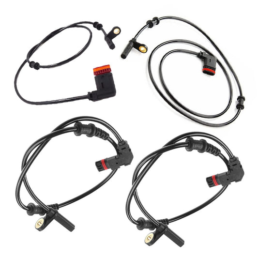 ABS SPEED SENSOR FOR MERCEDES-BENZ C CLC CLASS CLK SLK W203 CL203 S203 FRONT & REAR 4 PCS