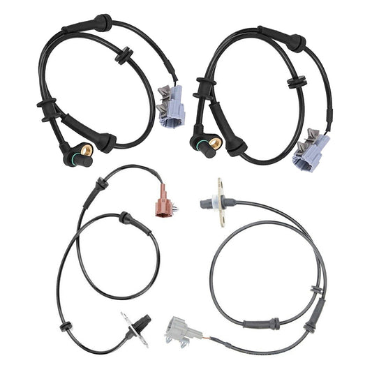 ABS SPEED SENSOR FOR NISSAN PATHFINDER III R51 NP300 NAVARA D40 2.5L FRONT & REAR LEFT & RIGHT 4 PCS