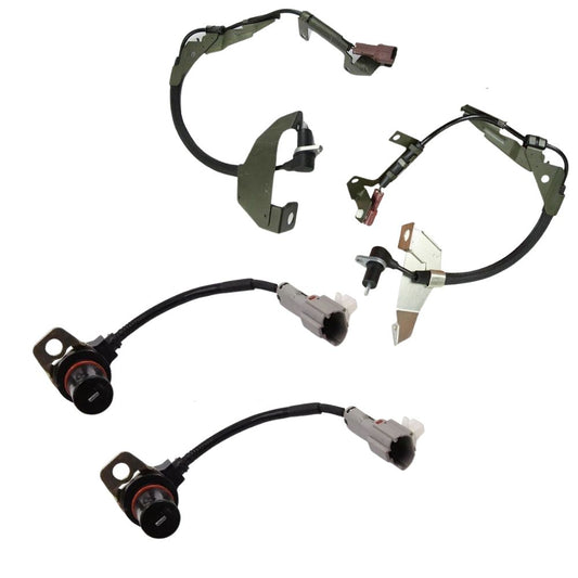 ABS SPEED SENSOR FOR OPEL VAUXHALL FRONTERA ISUZU TROOPER 1998-2004 FRONT AND REAR 4 PCS