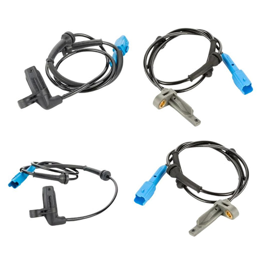 ABS SPEED SENSOR FOR PEUGEOT 206 CC 2.0 PETROL 2002-2007 FRONT AND REAR 4545.A3 4545.99 4 PCS