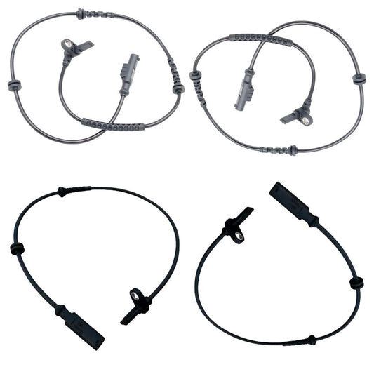 ABS SPEED SENSOR FOR VAUXHALL CORSA ADAM MITO FIAT PUNTO FRONT AND REAR 4 PCS