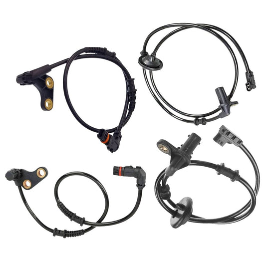 ABS SPEED SENSOR FOR CHRYSLER CROSSFIRE MERCEDES-BENZ C CLK SL FRONT AND REAR 4 PCS