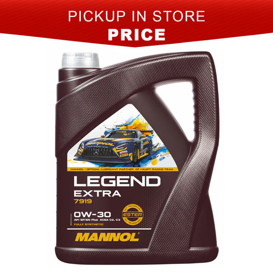 MANNOL LEGEND EXTRA (MN7919-5) 0W-30 *ACEA C2/C3 * FULLY SYNTHETIC * 5 LITRE * CAR ENGINE OILS | PICKUP
