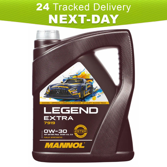 MANNOL LEGEND EXTRA (MN7919-5) 0W-30 *ACEA C2/C3 * FULLY SYNTHETIC * 5 LITRE * CAR ENGINE OILS | DELIVERY