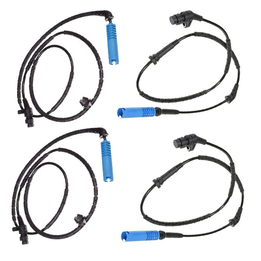 ABS SPEED SENSOR FOR LAND ROVER RANGER ROVER L322 MK3 2002-2012 FRONT & REAR SSF000011 - SSF000021 4 PCS