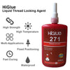 271 HIGH STRENGTH ( 250ML) RED THREAD LOCKING ADHESIVE NUT BOLT SCREW GLUE