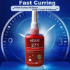 271 HIGH STRENGTH ( 50ML) RED THREAD LOCKING ADHESIVE NUT BOLT SCREW GLUE
