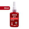 271 HIGH STRENGTH ( 50ML) RED THREAD LOCKING ADHESIVE NUT BOLT SCREW GLUE