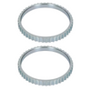 ABS RELUCTOR RING FOR TOYOTA AVENSIS COROLLA PREVIA YARIS FRONT LEFT AND RIGHT 43420-52050 2 PCS