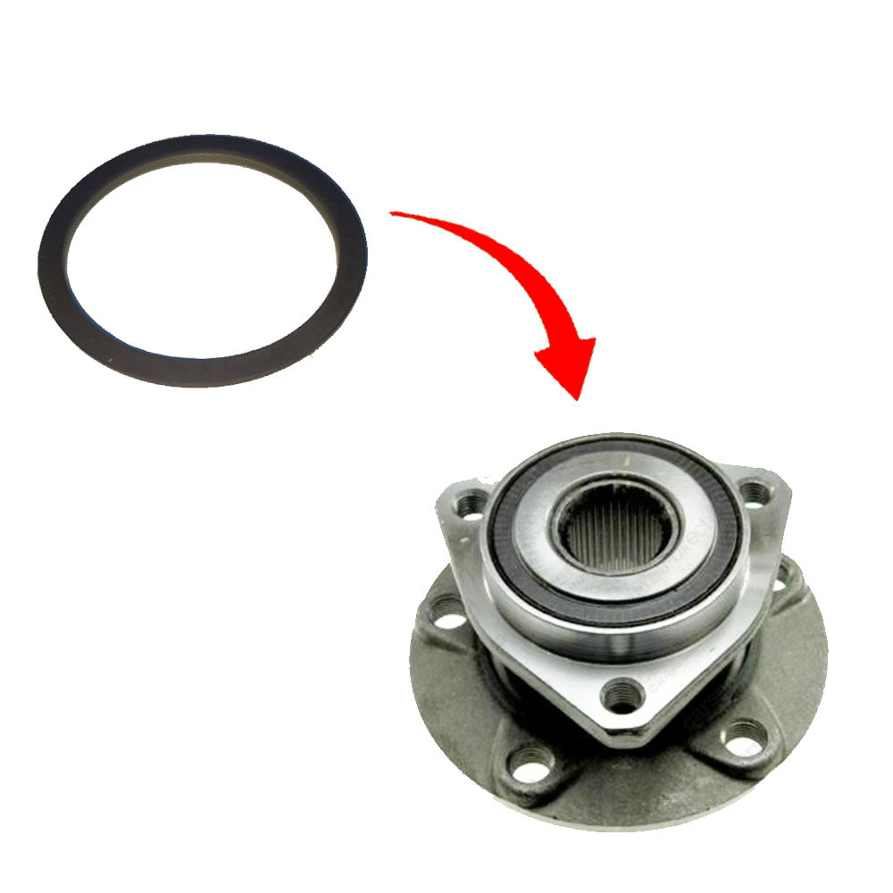 ABS MAGNETIC RING FOR AUDI SEAT SKODA VW FRONT LEFT & RIGHT 1K0498621 2 PCS