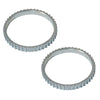 ABS RELUCTOR RING FOR CHRYSLER PT CRUISER FRONT LEFT AND RIGHT P04668837AA 2 PCS