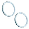 ABS RELUCTOR RING FOR HYUNDAI SANTA FE MK1 (2001-2006) FRONT LEFT AND RIGHT 49590-26200 2 PCS