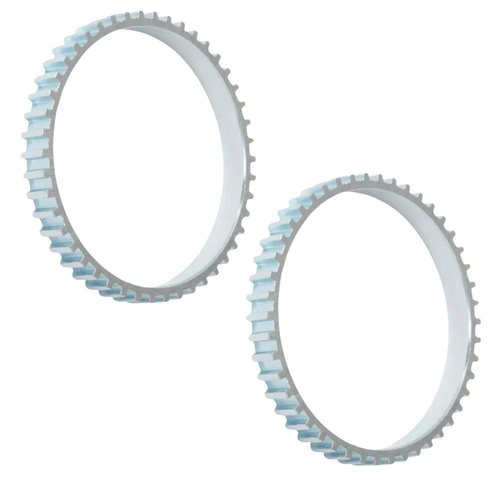 ABS RELUCTOR RING FOR JAGUAR S-TYPE 3.0 V6 (1999-2007) REAR LEFT AND RIGHT 76985 2 PCS