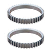 ABS RELUCTOR RING FOR NISSAN OPEL SUZUKI VAUXHALL FRONT LEFT AND RIGHT 76706 2 PCS