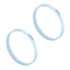 ABS RELUCTOR RING FOR PEUGEOT 206 406 407 605 607 806 FRONT LEFT AND RIGHT 37990048HY 2 PCS