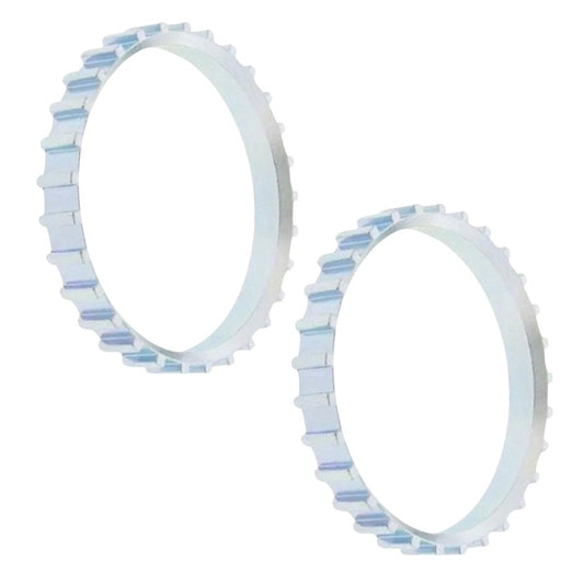 ABS RELUCTOR RING FOR SAAB 9-5 YS3D YS3E FRONT LEFT and RIGHT 37991429 2 PCS