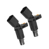 ABS SPEED SENSOR FOR AUDI A3 TT VW MK4 BEETLE GOLF SKODA OCTAVIA SEAT LEON REAR LEFT & RIGHT 1J0927807B 2 PCS