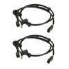 ABS SPEED SENSOR FOR AUDI A4 B6 B7 SEAT EXEO 3R2 3R5 REAR LEFT AND RIGHT 8E0927807G 2 PCS