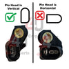 ABS SPEED SENSOR FOR AUDI VW PASSAT CADDY T5 T6 SEAT SKODA FRONT RIGHT 7H0927804
