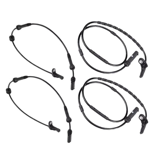 ABS SPEED SENSOR FOR BMW 1 2 3 4 F20 F21 F30 F31 F80 F32 F33 F82 F83 F36 FRONT AND REAR 34526791225 34526791223 4 PCS