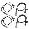 ABS SPEED SENSOR FOR BMW 1 3 Series E90 E91 E92 E93 E81 E82 E87 E88 FRONT & REAR 34526762465  34526762466 4 PCS