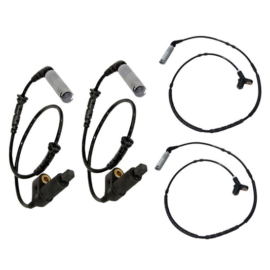ABS SPEED SENSOR FOR BMW 3 SERIES E46 316I 318I 320I 323I 325I 328I 330D FRONT AND REAR 34521164652  34521164651 4 PCS