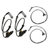 ABS SPEED SENSOR FOR BMW 3 SERIES E46 316I 318I 320I 323I 325I 328I 330D FRONT AND REAR 34521164652  34521164651 4 PCS