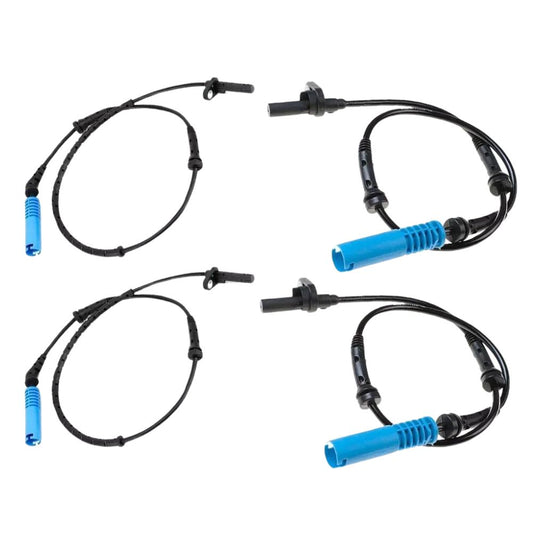 ABS SPEED SENSOR FOR BMW 5 6 SERIES E60 E61 E63 E64 [2001-2010]  FRONT AND REAR 34526771703 34526771702 4 PCS