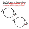 ABS SPEED SENSOR FOR MERCEDES BENZ C-CLASS W204, S204 2007-2014 FRONT LEFT & RIGHT A2049057900 2 PCS