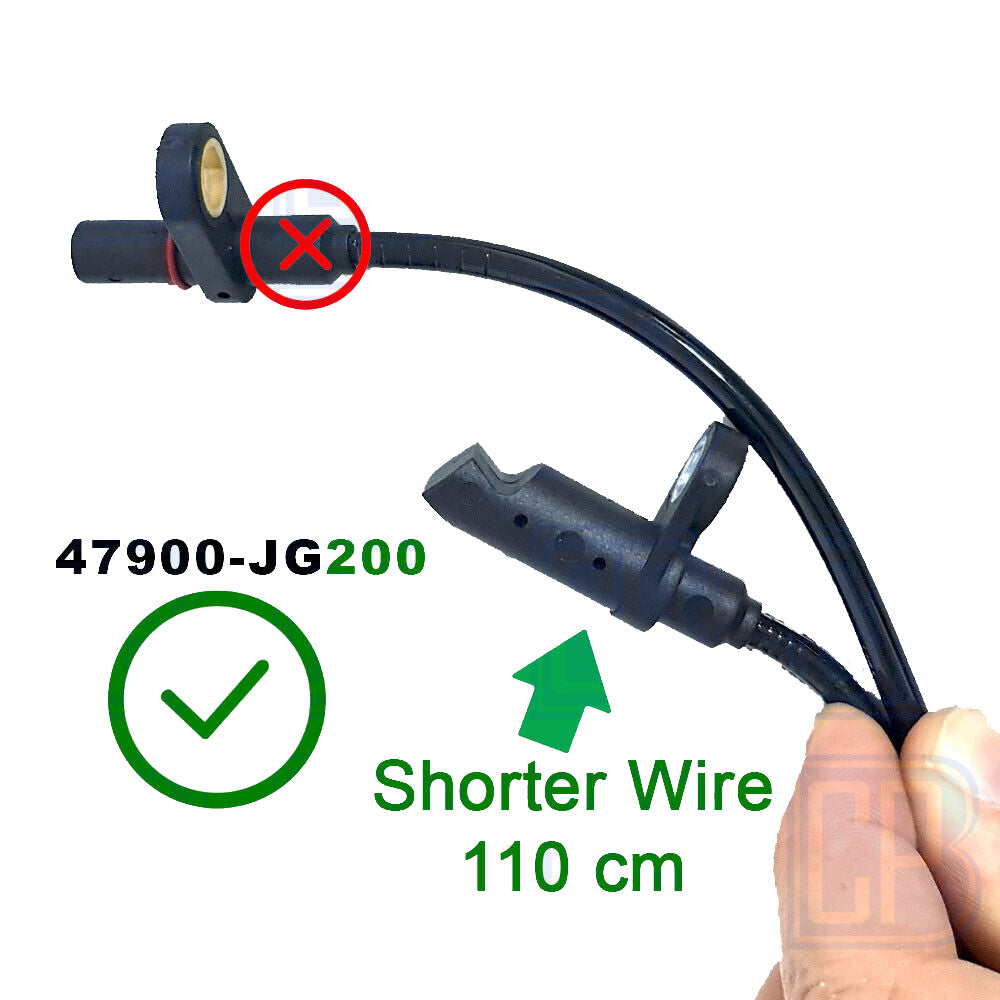 ABS SPEED SENSOR FOR NISSAN X-TRAIL RENAULT KOLEOS (T31) REAR LEFT OR RIGHT 47900-JG200