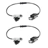 ABS SPEED SENSOR FOR OPEL ASTRA ZAFIRA FRONT LEFT & RIGHT 13118565 2 PCS