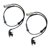 ABS SPEED SENSOR FOR PEUGEOT RCZ COUPE 03.2010 - 12.2015 REAR LEFT & RIGHT 9674196180 2 PCS