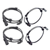 ABS SPEED SENSOR FOR RENAULT GRAND SCENIC MEGANE DACIA DUSTER 2010 - 2018 FRONT AND REAR 4 PCS