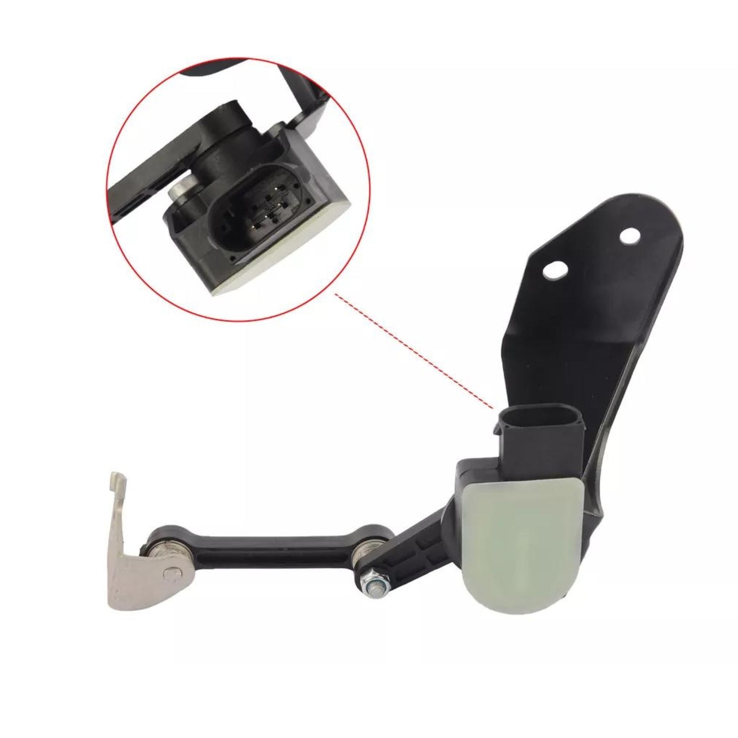 SUSPENSION HEIGHT HEADLIGHT LEVEL SENSOR FOR AUDI A8 D3 4E2,4E8 VW PHAETON 2002-2010 REAR LEFT 4E0616571D
